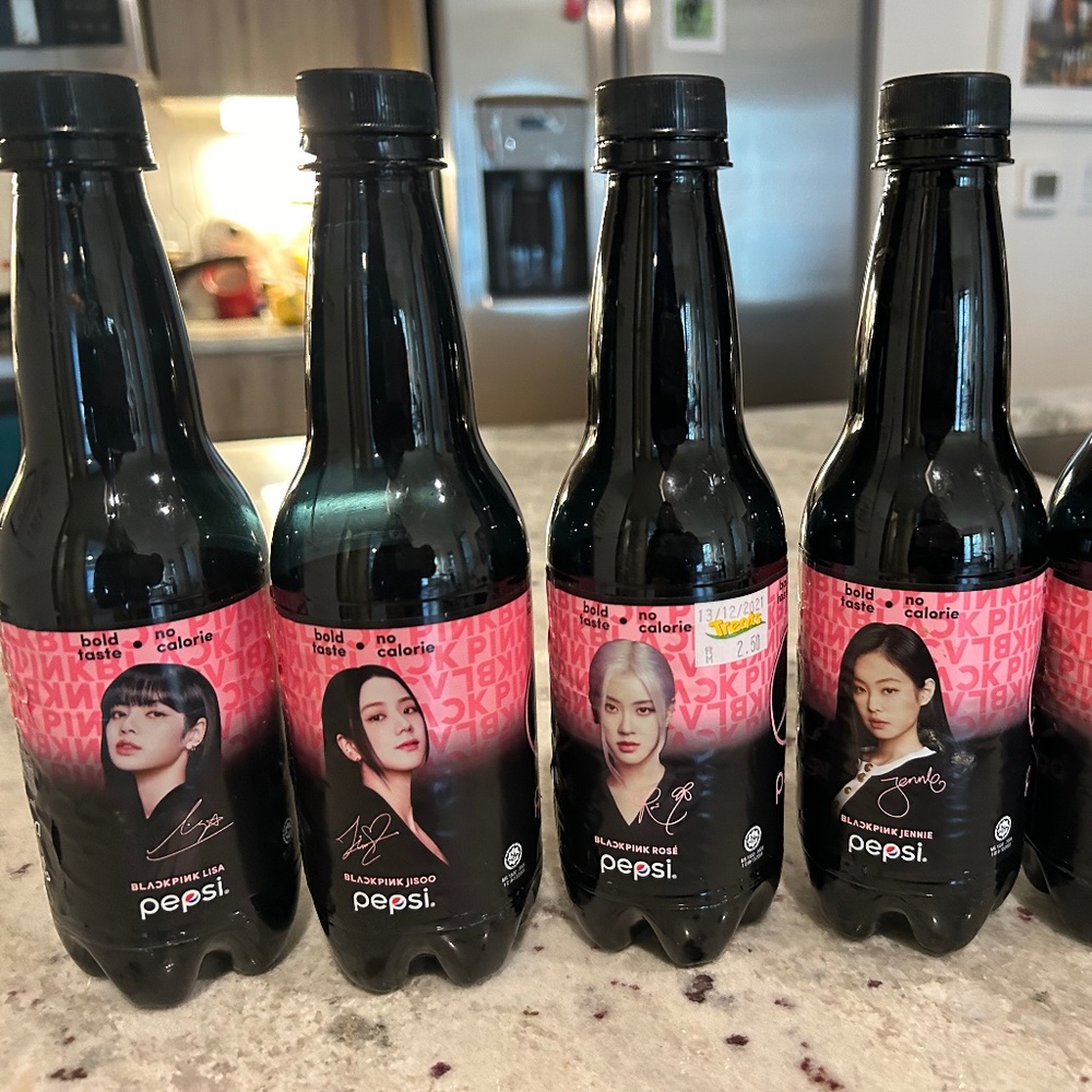 Blackpink Pepsi bottle for collector